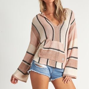 SOLD!! // Billabong Baja Beach Sweater Peaches